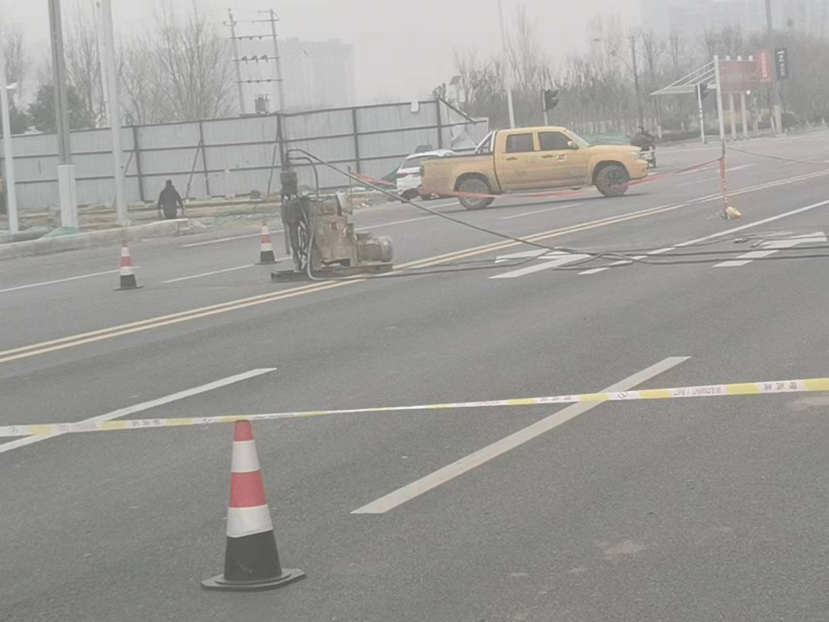 扬中公路路基沉陷注浆